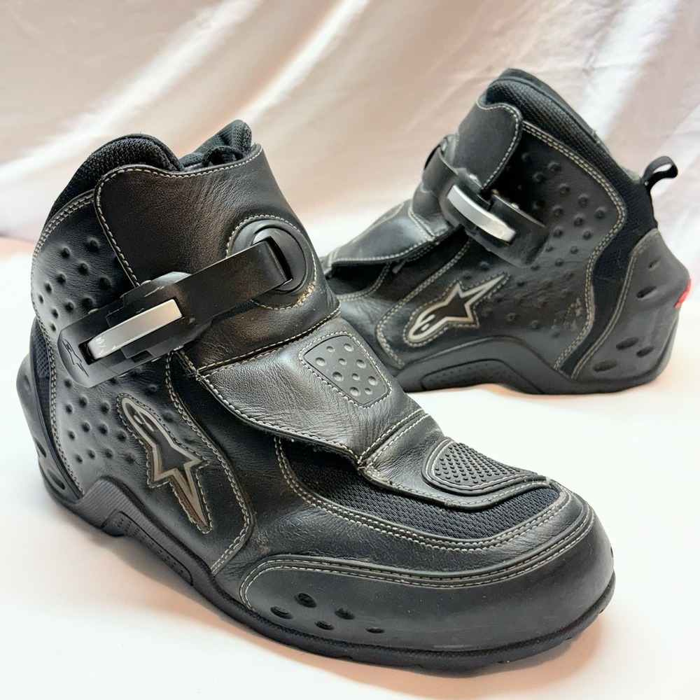 ALPINESTARS SMX-1 R Vented Low-Cut Motorcycle Boots Size US 12 EU 45.5